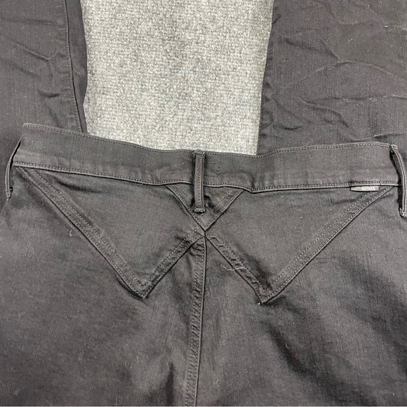 MOTHER Women’s The Diamond Swooner Wash: Not Guilty Black skinny Jeans size 30 - Picture 4 of 13